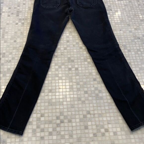 Mih Black Oslo Mid Rise Long Slim Skinny Jeans - Picture 7 of 12